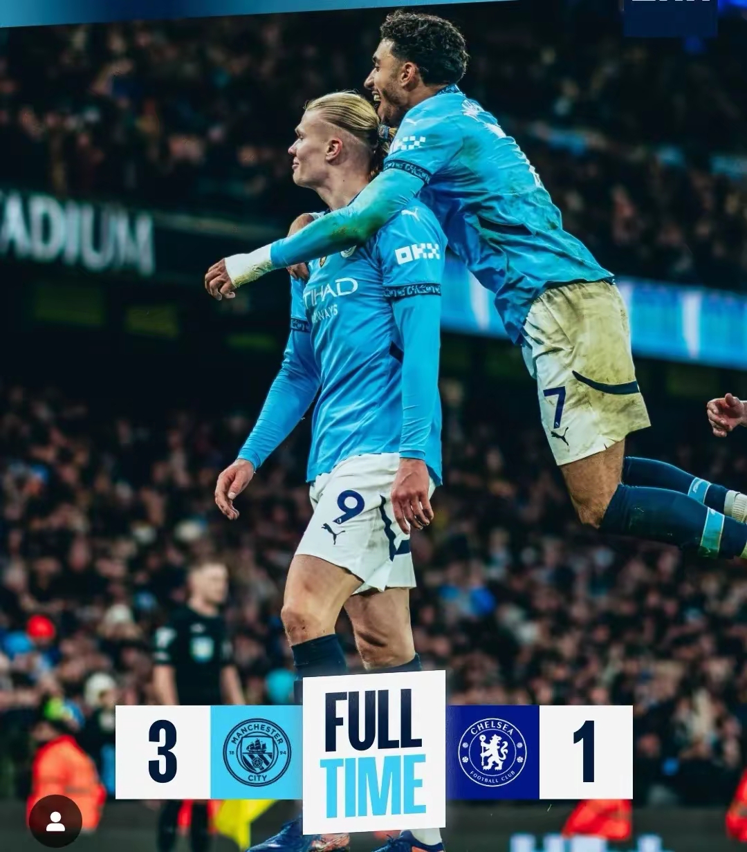 曼城复仇成功,赢得关键胜利 曼城复仇成功,赢得关键胜利